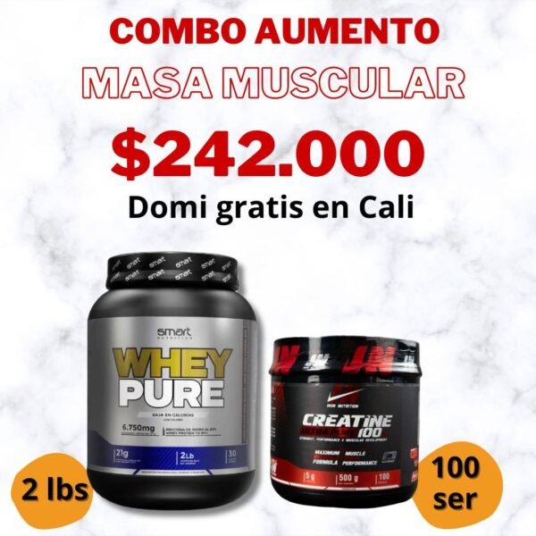 COMBO AUMENTO MASA MUSCULAR #8