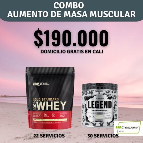 COMBO AUMENTO MASA MUSCULAR #7